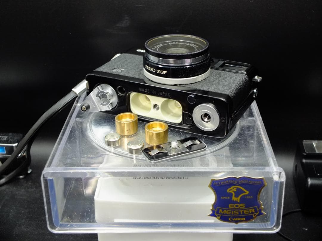 オリンパスEC2ブラック／E・ズイコー42mmf2.8t付【実写確認済整備品】