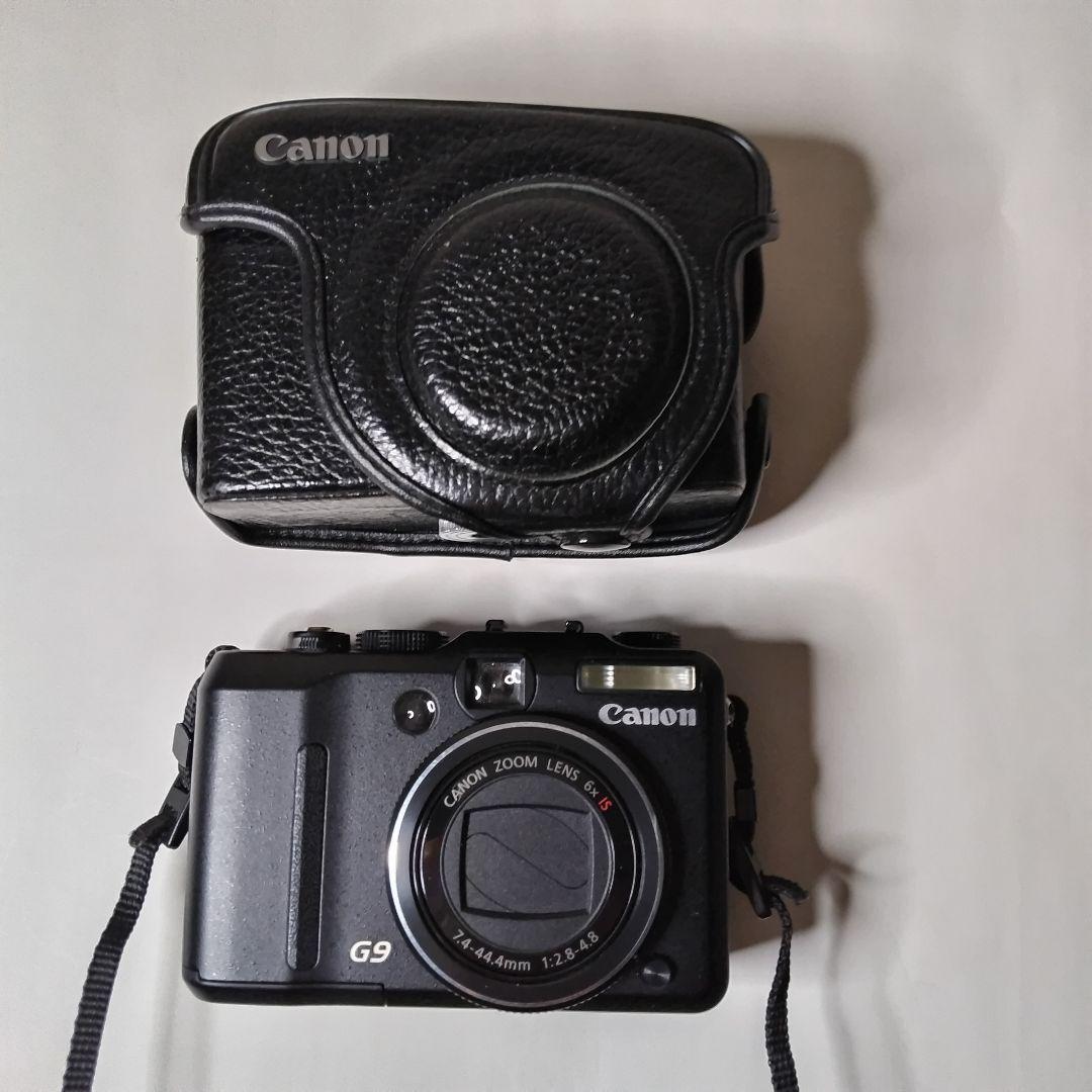 【完動フルセット】Canon PowerShot G9★元箱・純正ケース・液晶良