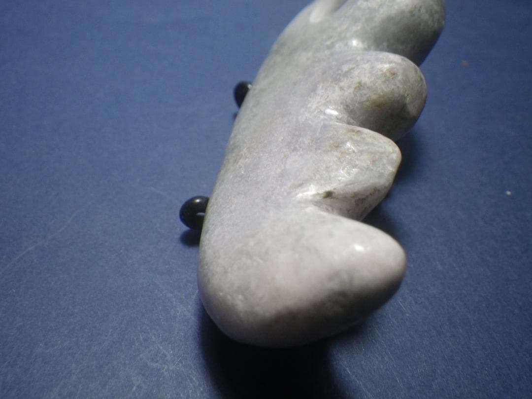 勾玉 翡翠　古代 　２５０６２９－１
