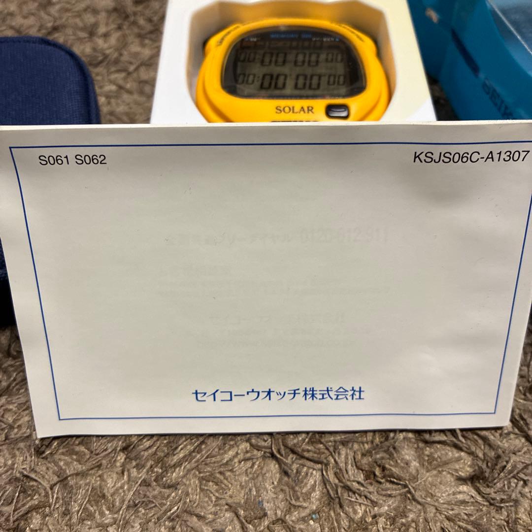 SEIKO ストップウォッチ SVAJ003