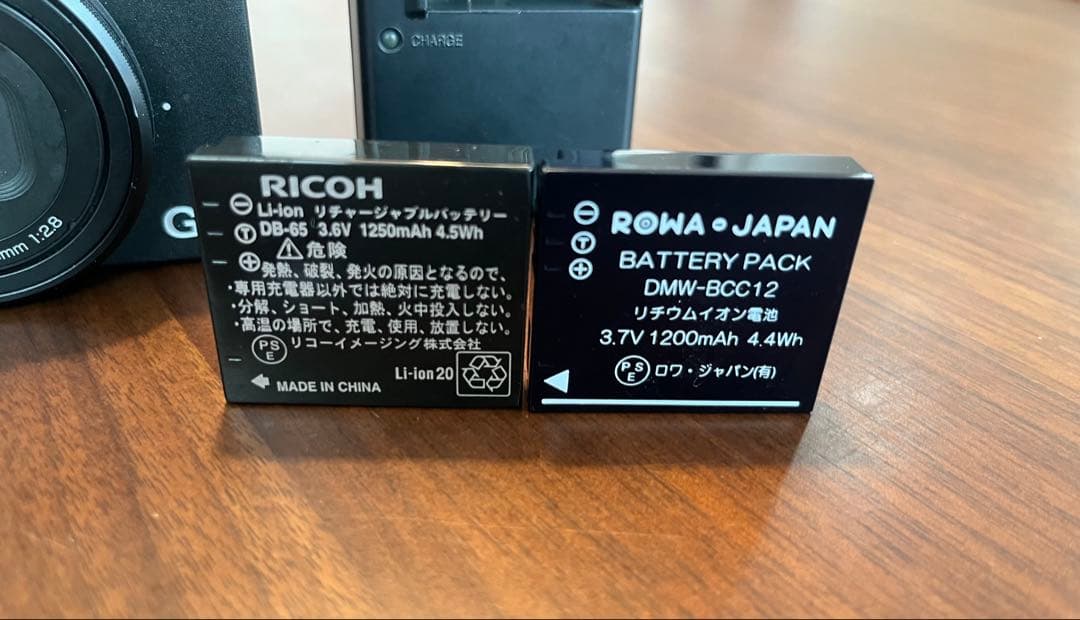 ショット数633回【美品】Ricoh GR II コンパクトデジタルカメラ 本体
