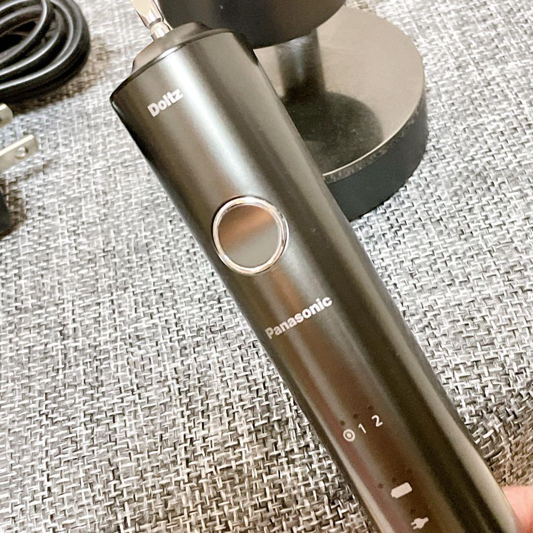 パナソニック 電動歯ブラシ ドルツ Doltz 黒 EW-DT51 超音波