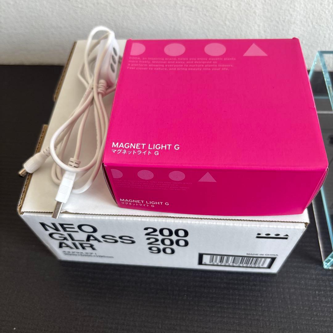DOOA ADA ガラス水槽 マグネットライトG ホーンウッド新品2本セット