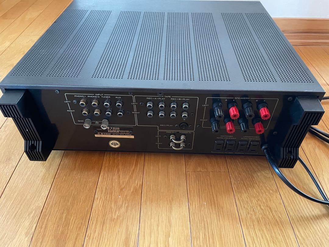TRIO プリメインアンプ KA-9900 通電確認済み ジャンク