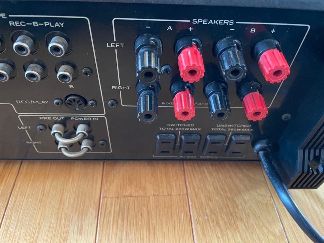 TRIO プリメインアンプ KA-9900 通電確認済み ジャンク