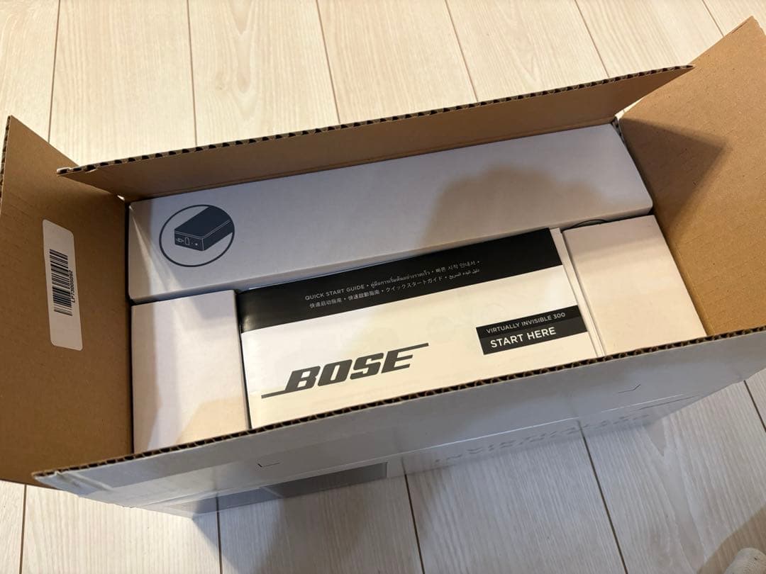 【美品・完品】BOSE Virtually Invisible 300