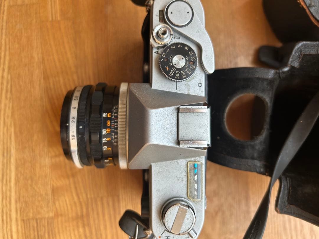 CanonFX+FL50mm F1.8 カメラ　ジャンククラシック　動作未確認