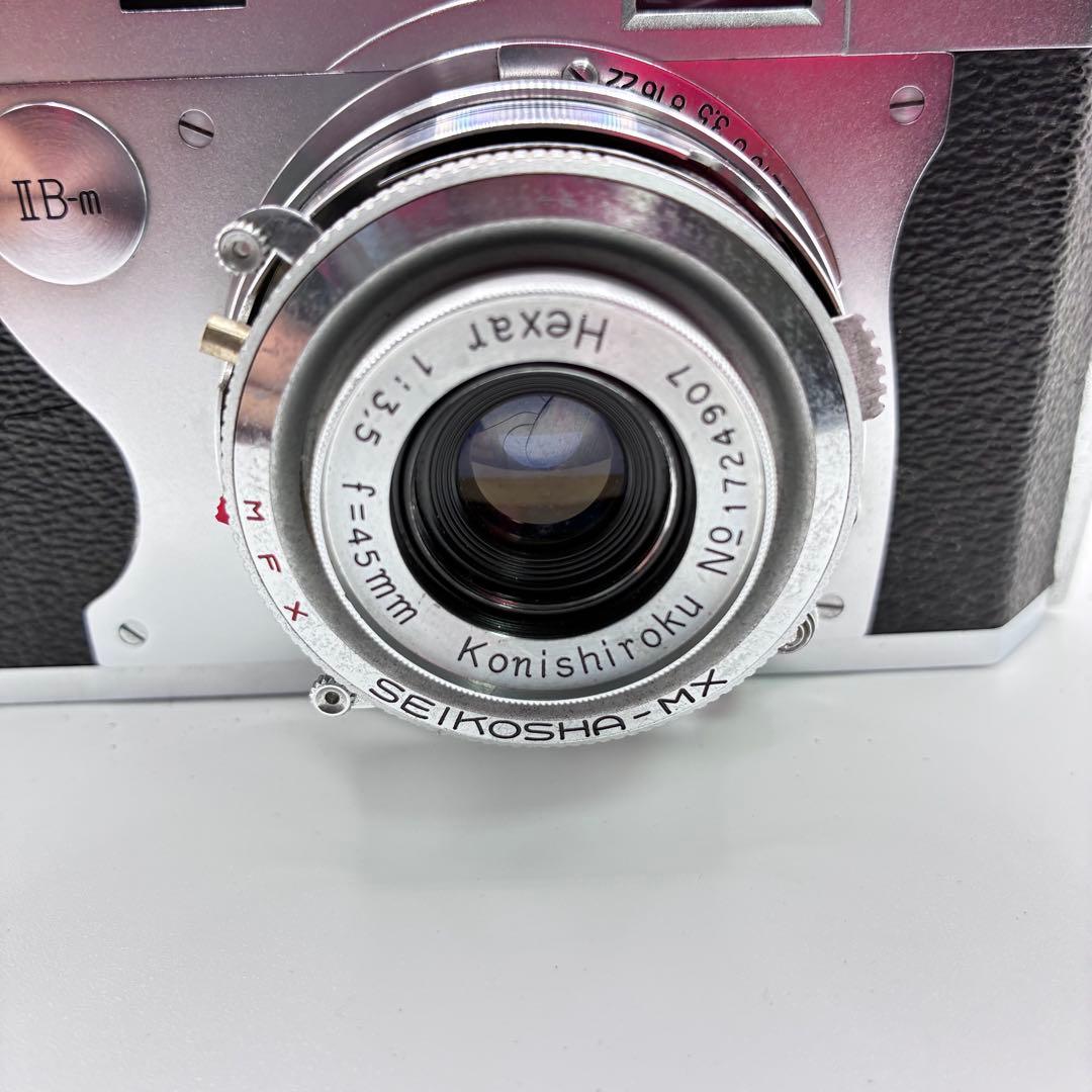 Konica II Bレンジファインダー フィルムカメラ 動作確認済み