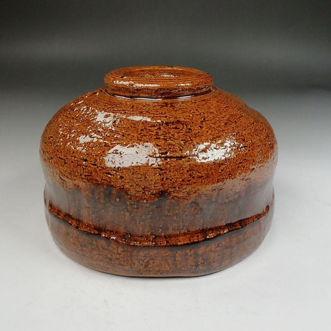 Ｗ３１７　茶碗　『大樋焼』『大樋長楽 造』　共箱　抹茶碗　茶道具