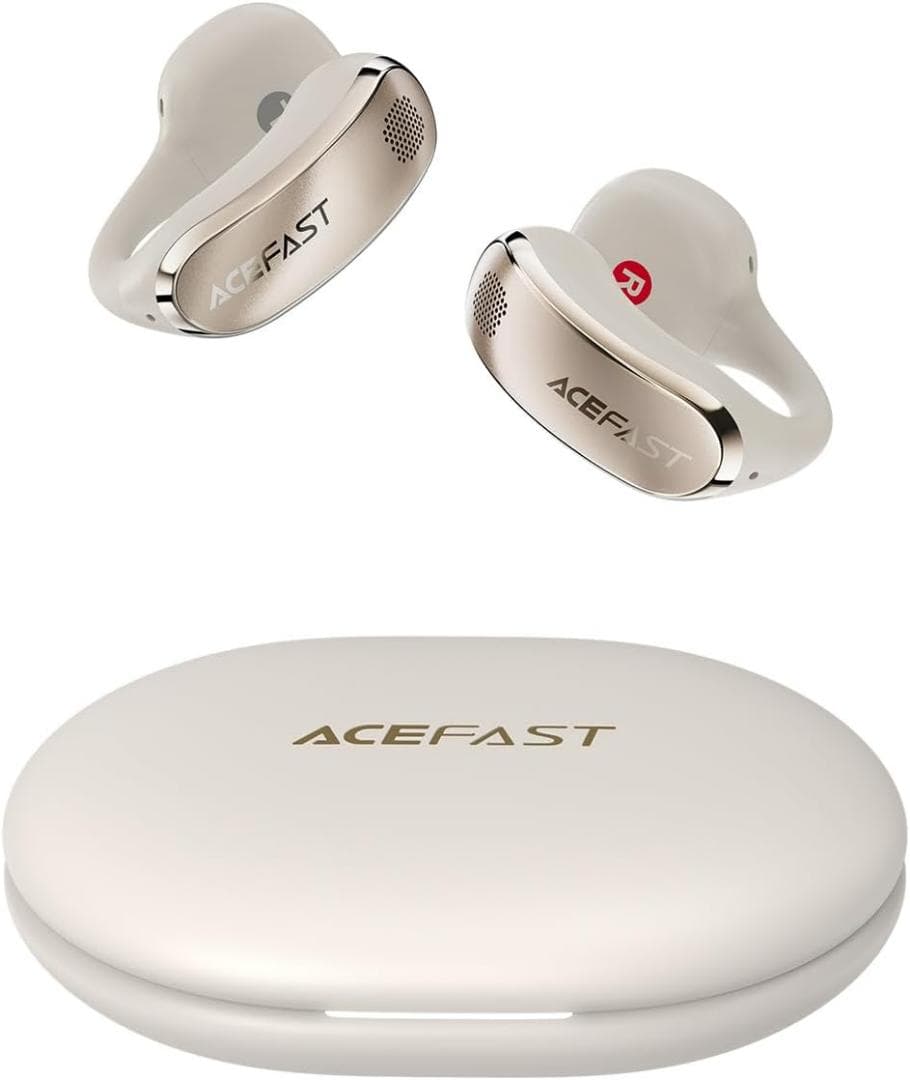 ACEFAST ワイヤレスイヤホン イヤーカフ Bluetooth マイク付き