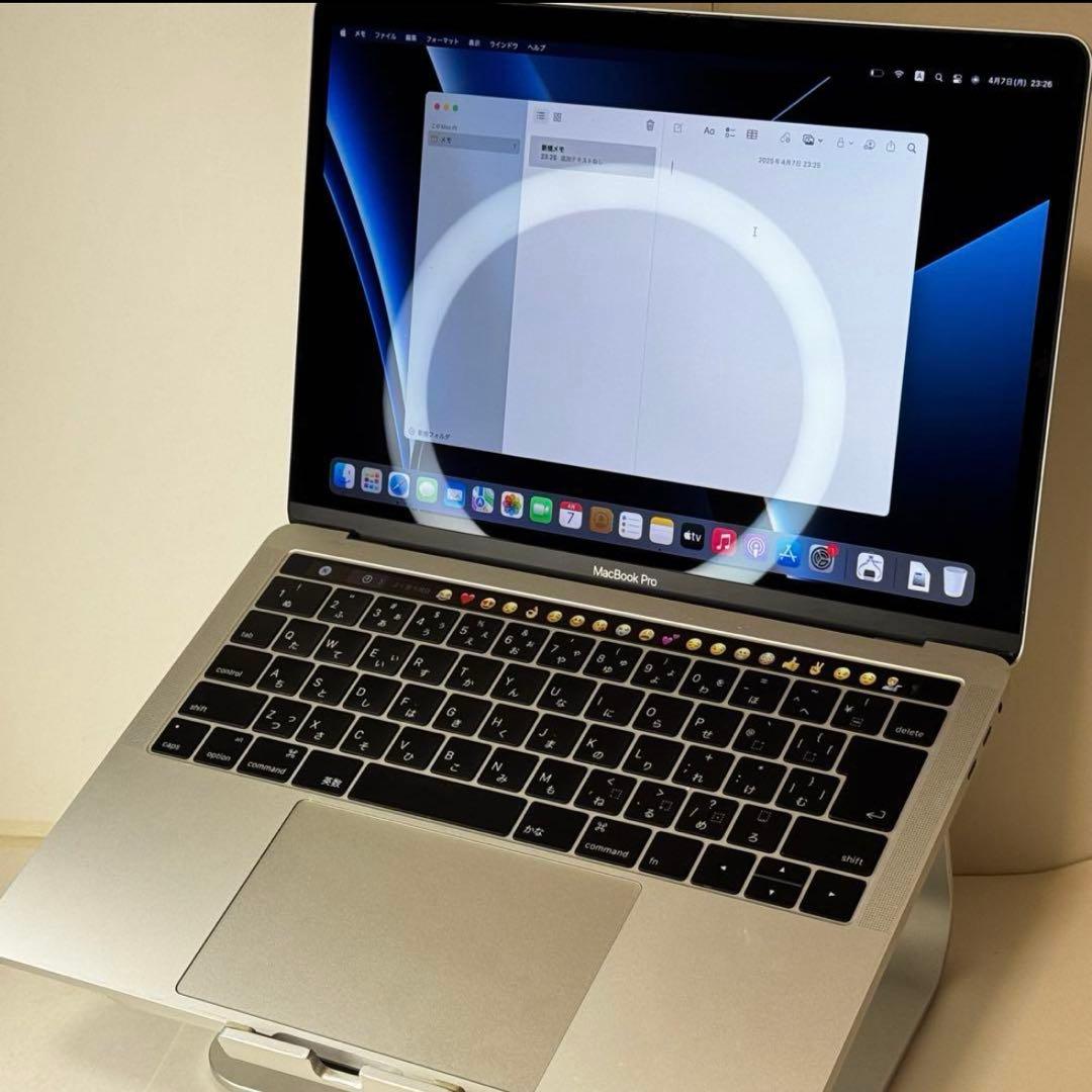 MacBook Pro13㌅ タッチバー＋指紋認証 A1706 ウィンドウズ搭載