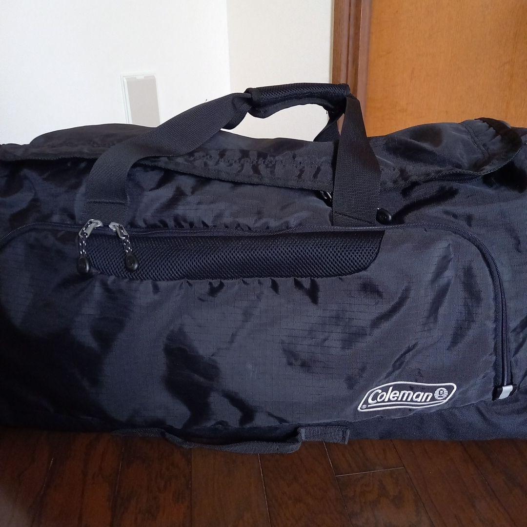 Coleman　コールマン　ボストンバッグ　80L　大容量　ブラック