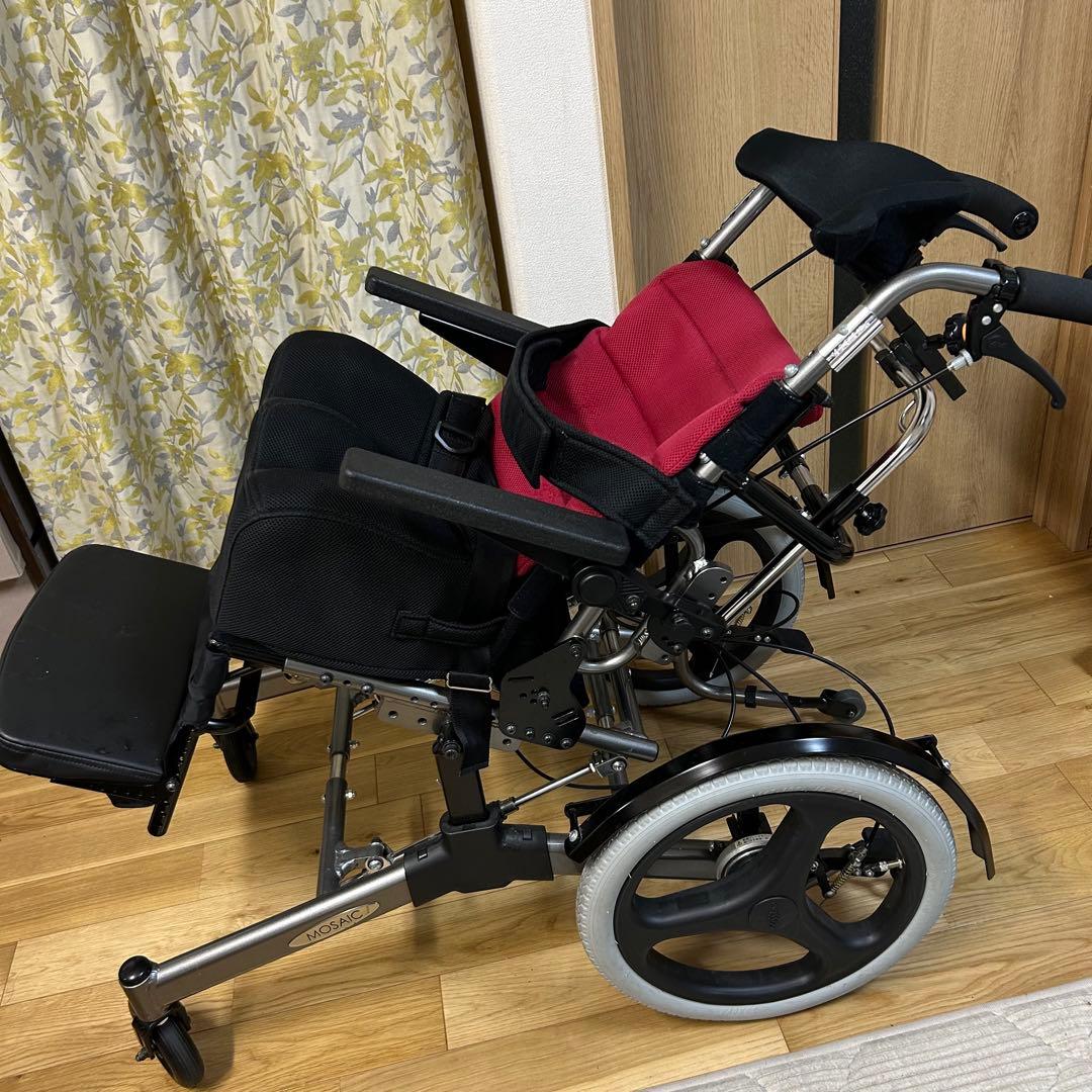 モジュラー式 座位保持装着　車椅子　MOSAIC ティルト付　屋外　障害児バギー
