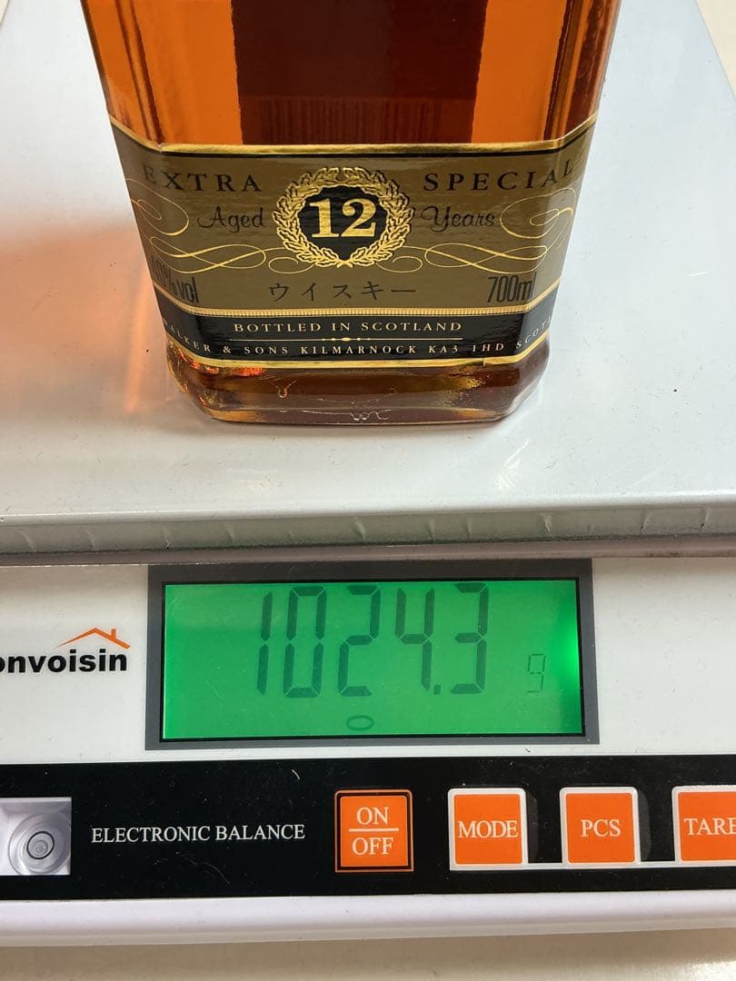 587［未開栓］Johnnie Walker Black Label 2本セット