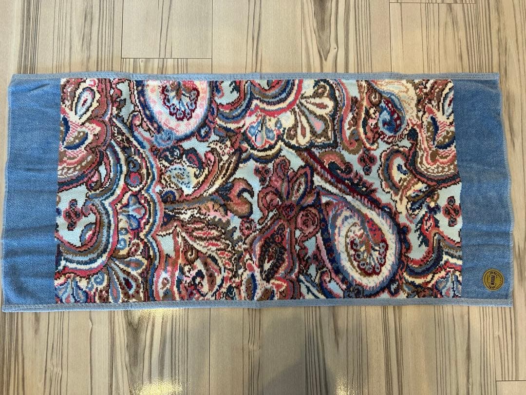 FEILER フェイラー フェイスタオル 80×37cm 未使用 ブルー