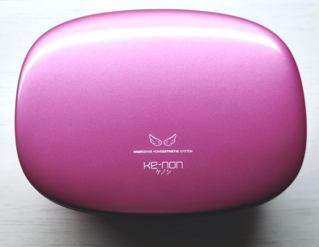 【残99%】脱毛器 ケノン Ke-non 6.3 眉毛脱毛器付 シャインピンク