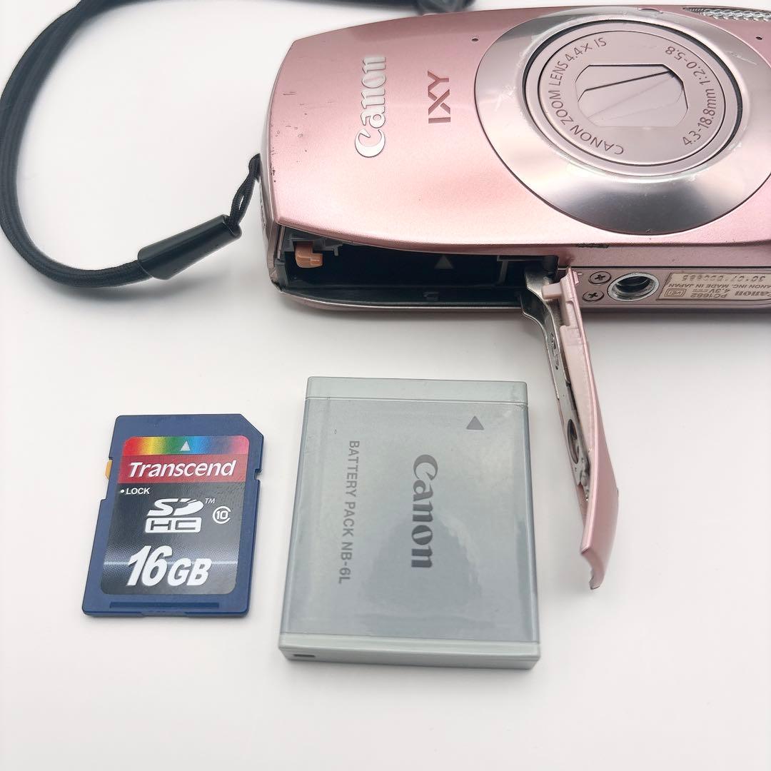 ✨動作品✨ キャノン IXY 32S ピンク デジタルカメラ 箱付き 付属品付き