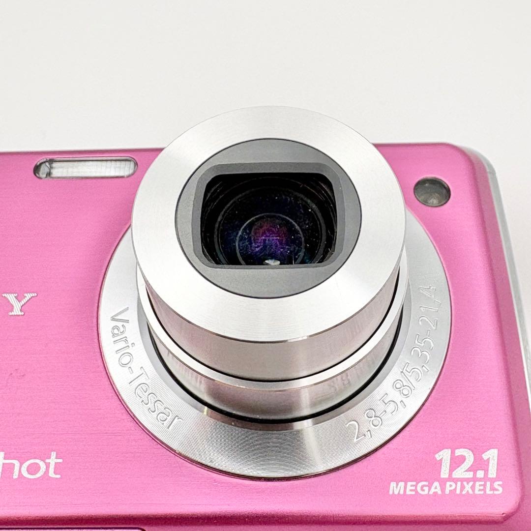 SONY Cyber-shot DSC-W220 ピンク コンデジ 充電器付