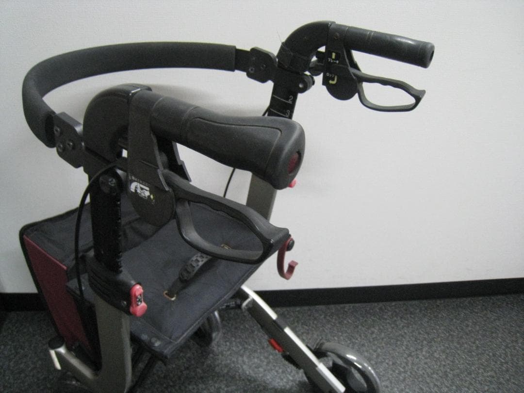 介護用品 歩行車 リトルターン ハイタイプ アロン化成 安寿 リハビリ ⑦