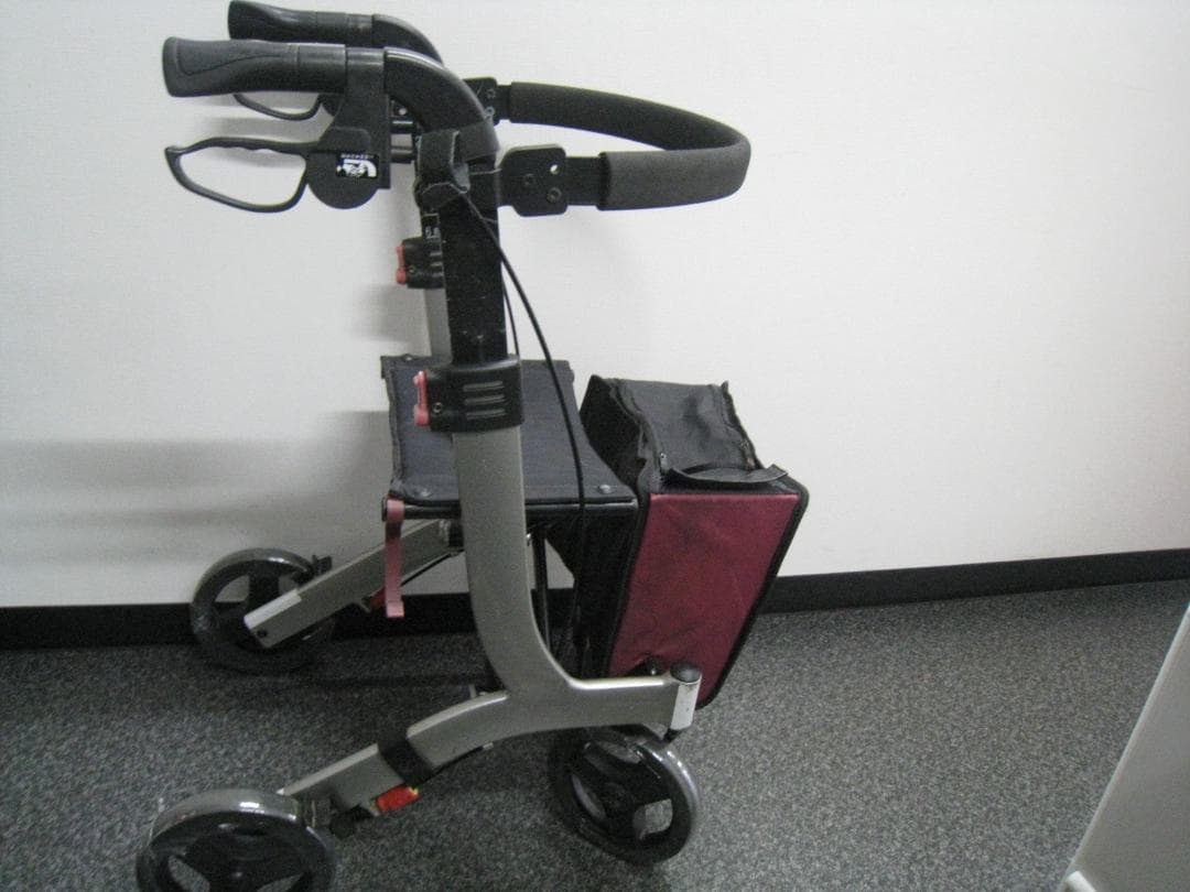介護用品 歩行車 リトルターン ハイタイプ アロン化成 安寿 リハビリ ⑦
