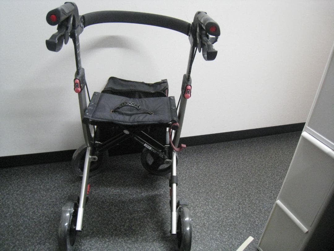 介護用品 歩行車 リトルターン ハイタイプ アロン化成 安寿 リハビリ ⑦
