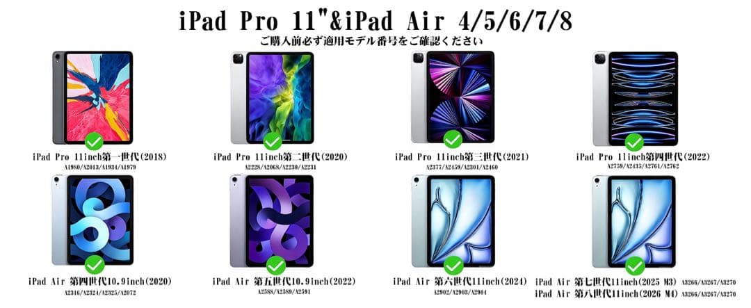 iPad Air用 キーボードケース 11インチ JIS配列 マグネット着脱