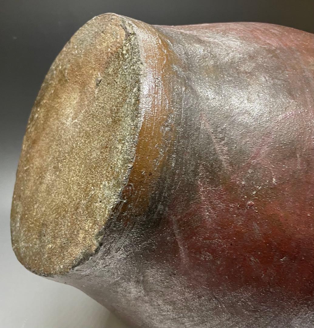 常滑焼　古常滑　灰釉　大壺　31cm h73