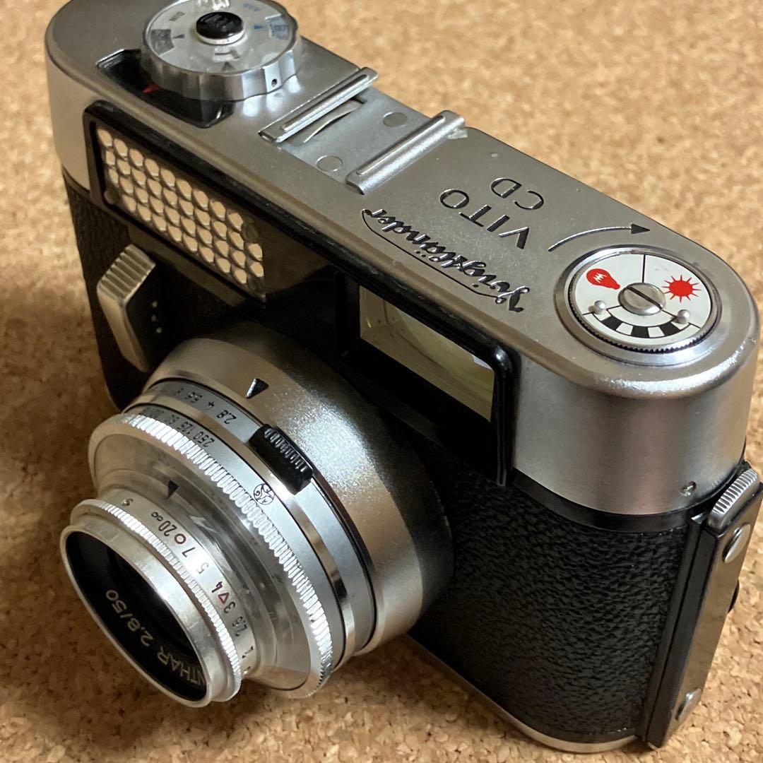 フォクトレンダー Voigtländer Vito CD フィルムカメラ　動作品