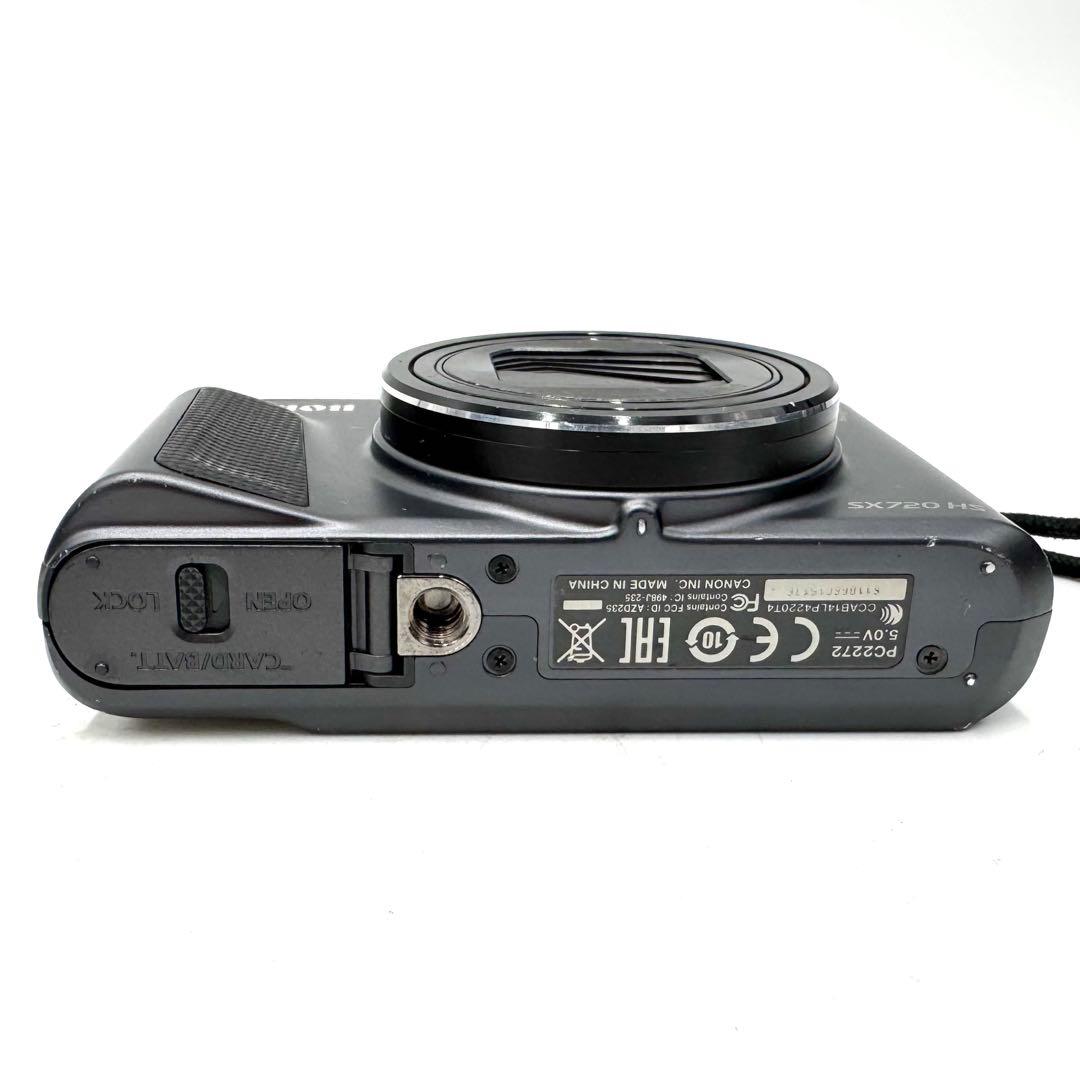 動作良好 Canon PowerShot SX720HS ブラック キャノン