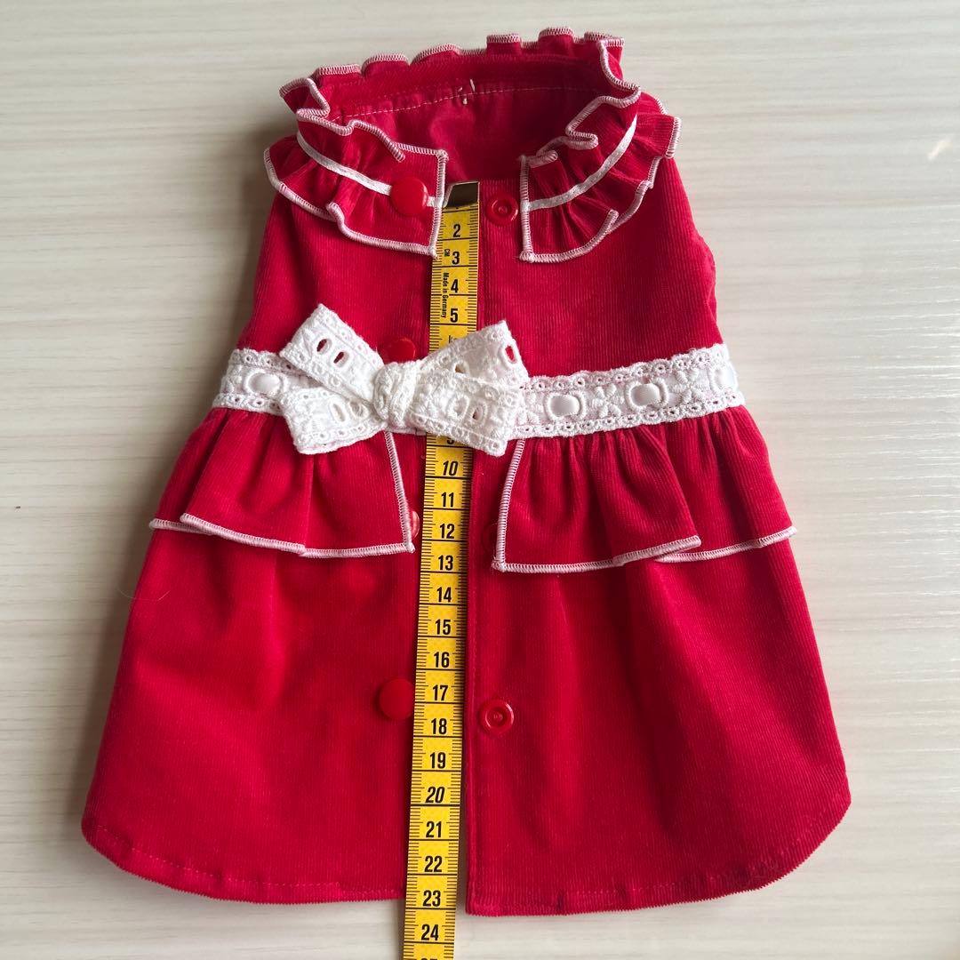 No.505・506 犬服ハンドメイド　バックオープンワンピース2着