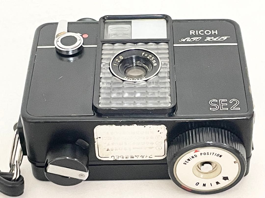 【完動品】　RICOH AUTO HALF SE2 ブラック　モルト新品