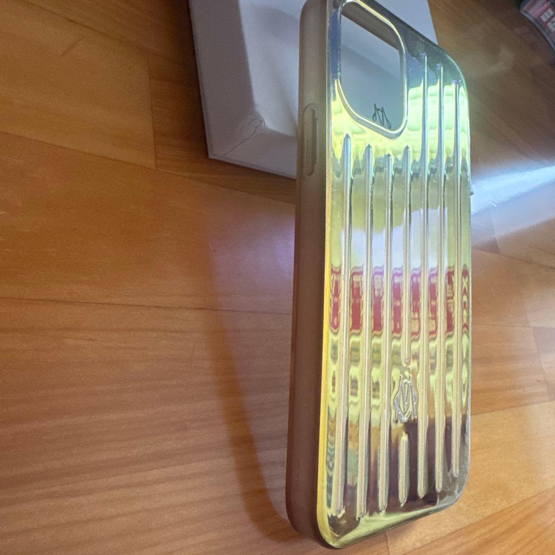 【箱付き】RIMOWA iPhone12/12Proケース イリディセント