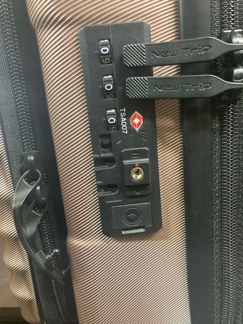 N509 new tripスーツケース ピンク色Sサイズ