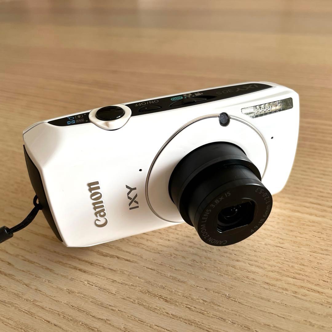 Canon IXY 30S ホワイト