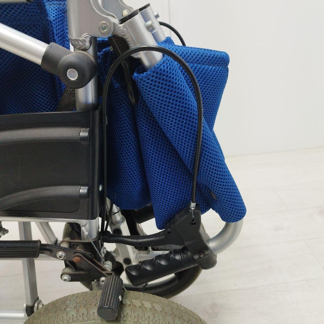 【引き取り】Care-Tec Japan 折り畳み式 介助用 車椅子 アルミ製