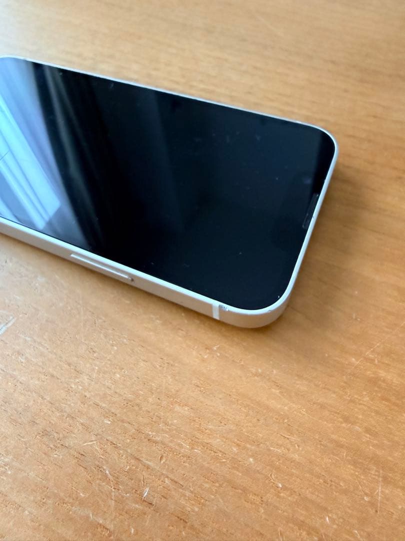 iPhone13mini ホワイト　スターライト　白　SIMフリー　中古品