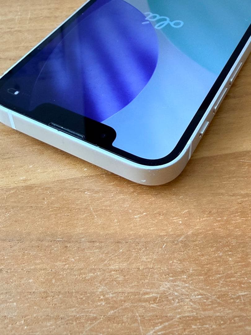 iPhone13mini ホワイト　スターライト　白　SIMフリー　中古品