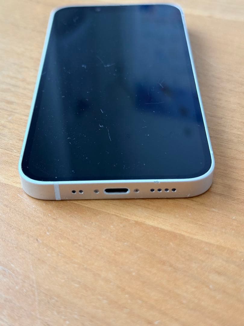 iPhone13mini ホワイト　スターライト　白　SIMフリー　中古品