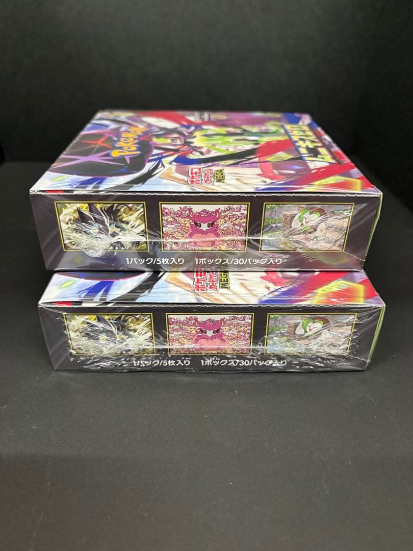ポケモンカード　ムニキスゼロ4BOX シュリンク付き