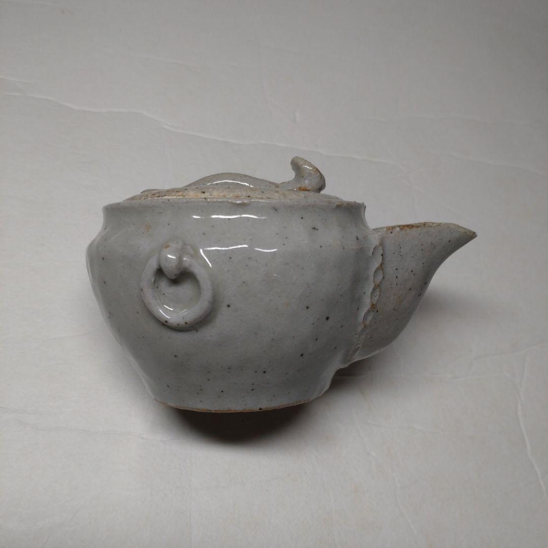 砥部焼 友澤波六造 手びねり 玉露 茶器揃 共箱