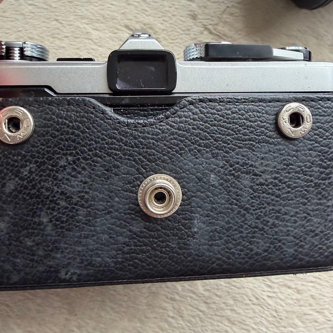 OLYMPUS OM-1説明書付き　カバー付き　 オリンパス カメラ　ジャンク