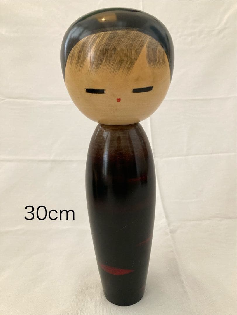 創作こけし 5体 銘あり★渡辺正雄 晩秋B 稚児桜☆卯三郎 恋心★加藤正美