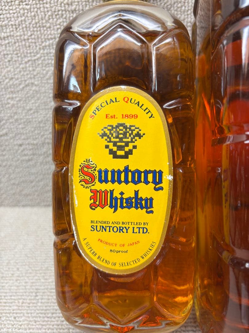 【希少ボトル】サントリー　角瓶　2000年前後　700ml 1440ml ２本