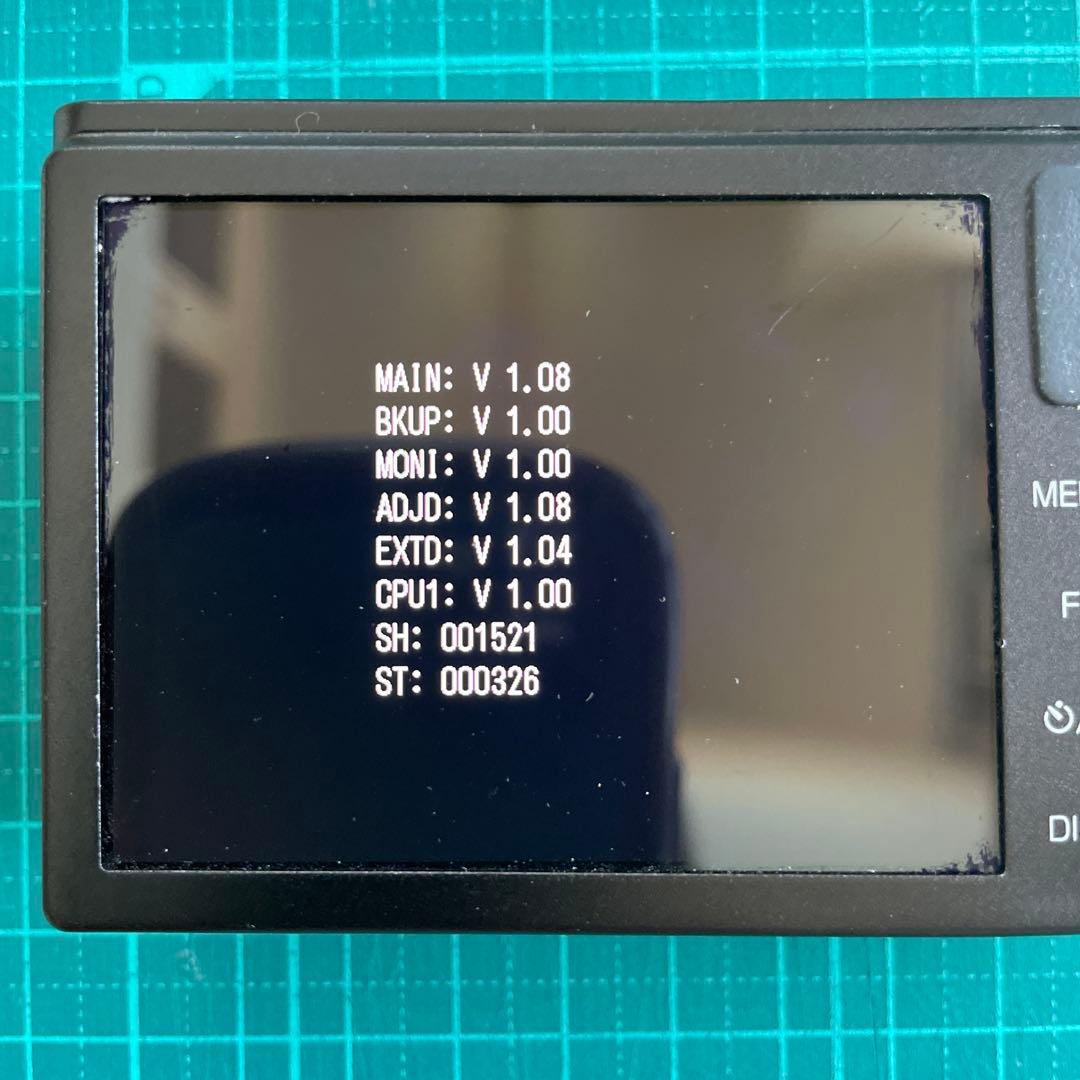 RICOH リコー CX3 ブラック オールドコンデジ SDカード付 訳あり品