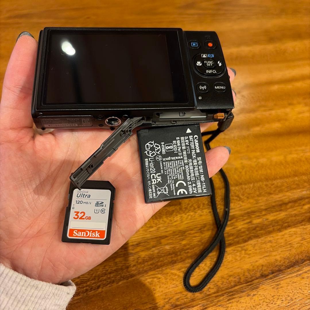 Canon IXY 650 ブラック　コンデジ