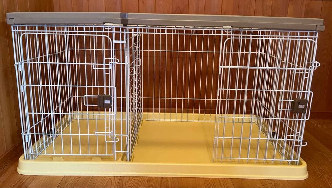 ◼︎専用◼︎トイレ専用スペース付　しつけサークル　リビングサークル　屋根付き