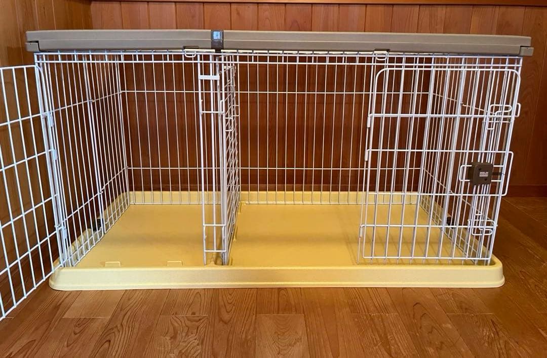 ◼︎専用◼︎トイレ専用スペース付　しつけサークル　リビングサークル　屋根付き