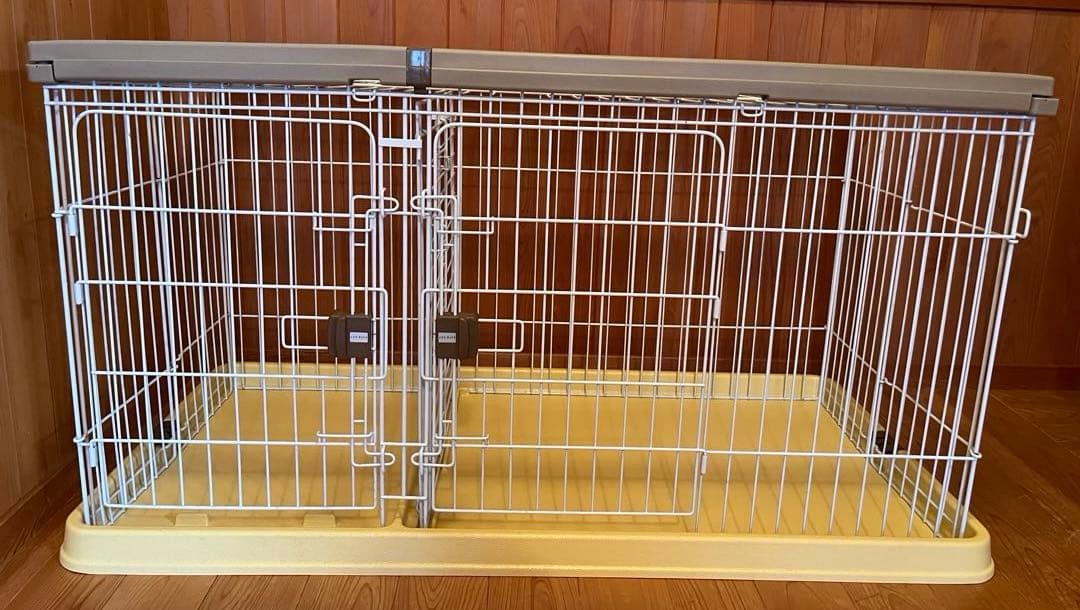 ◼︎専用◼︎トイレ専用スペース付　しつけサークル　リビングサークル　屋根付き
