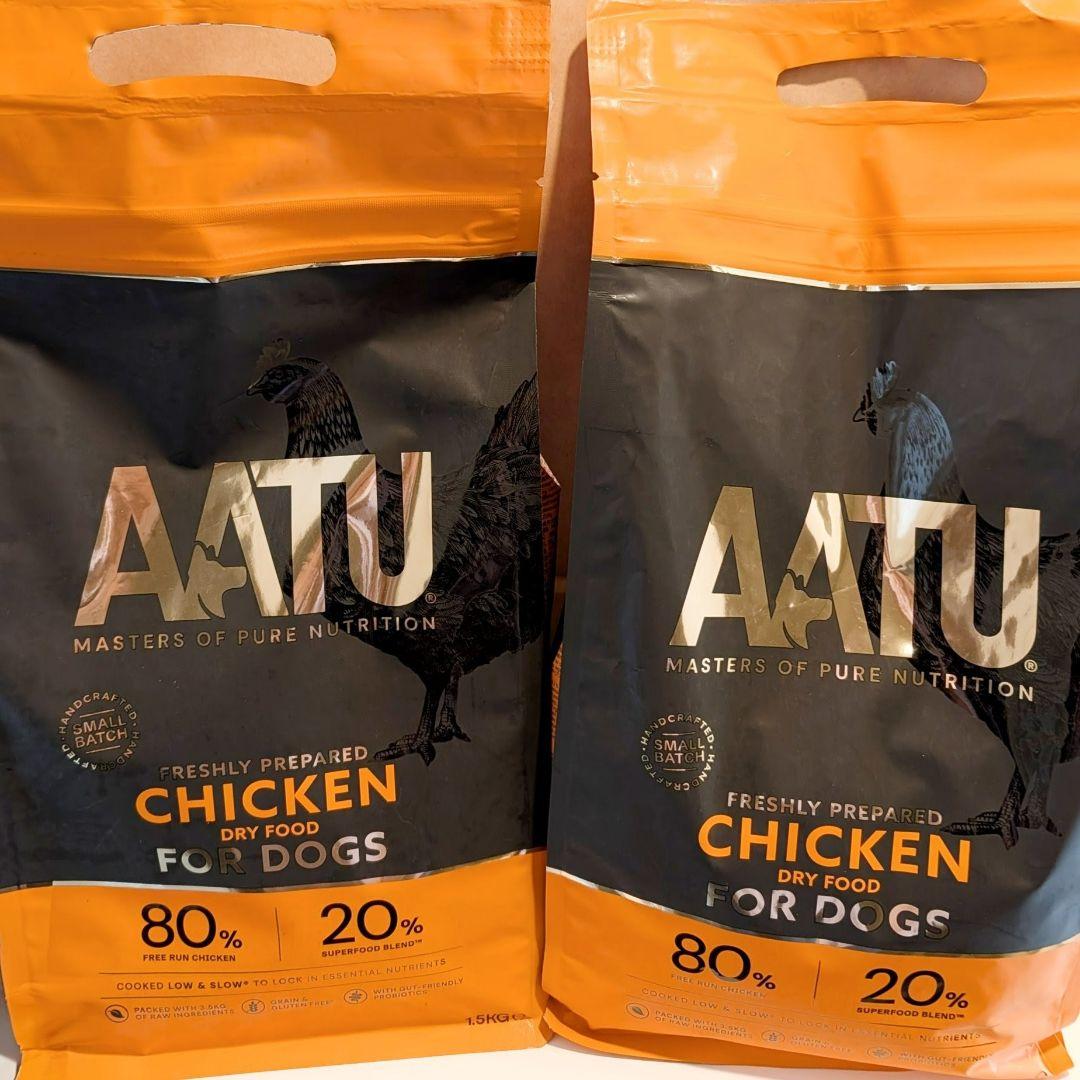 【最新ロット】AATU　 アートゥー　ドッグフード 1.5kg×2袋　チキン