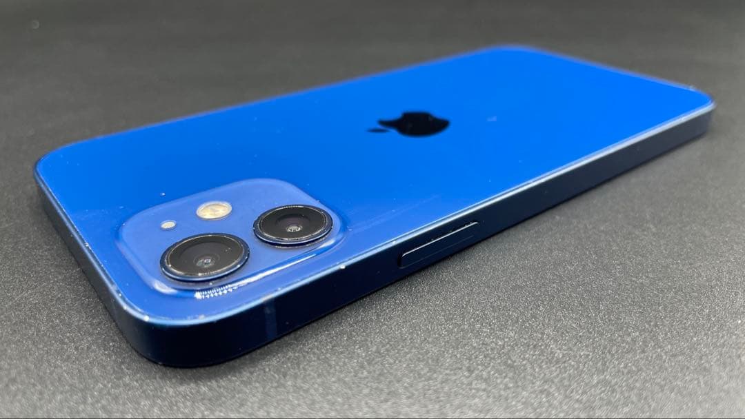 【美品】iPhone12 64GB ブルー 本体